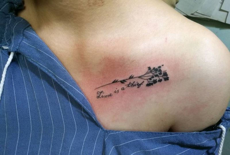 小清新纹身图片