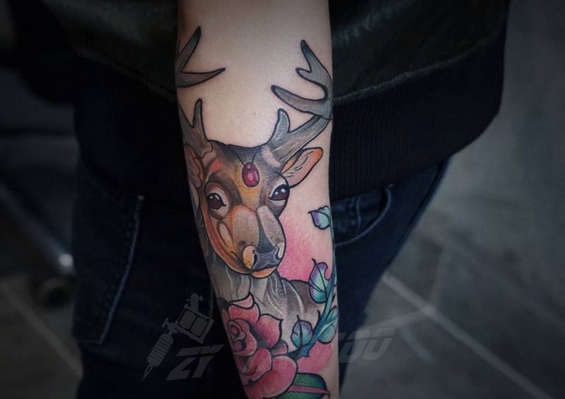 遮盖烫伤疤痕纹身图片