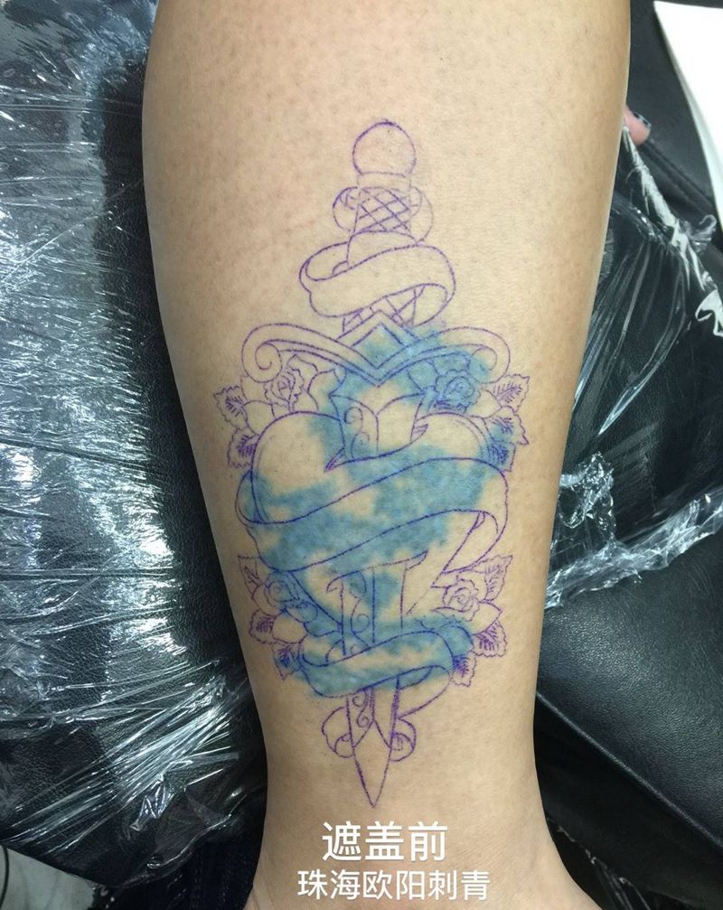 遮盖作品纹身图片