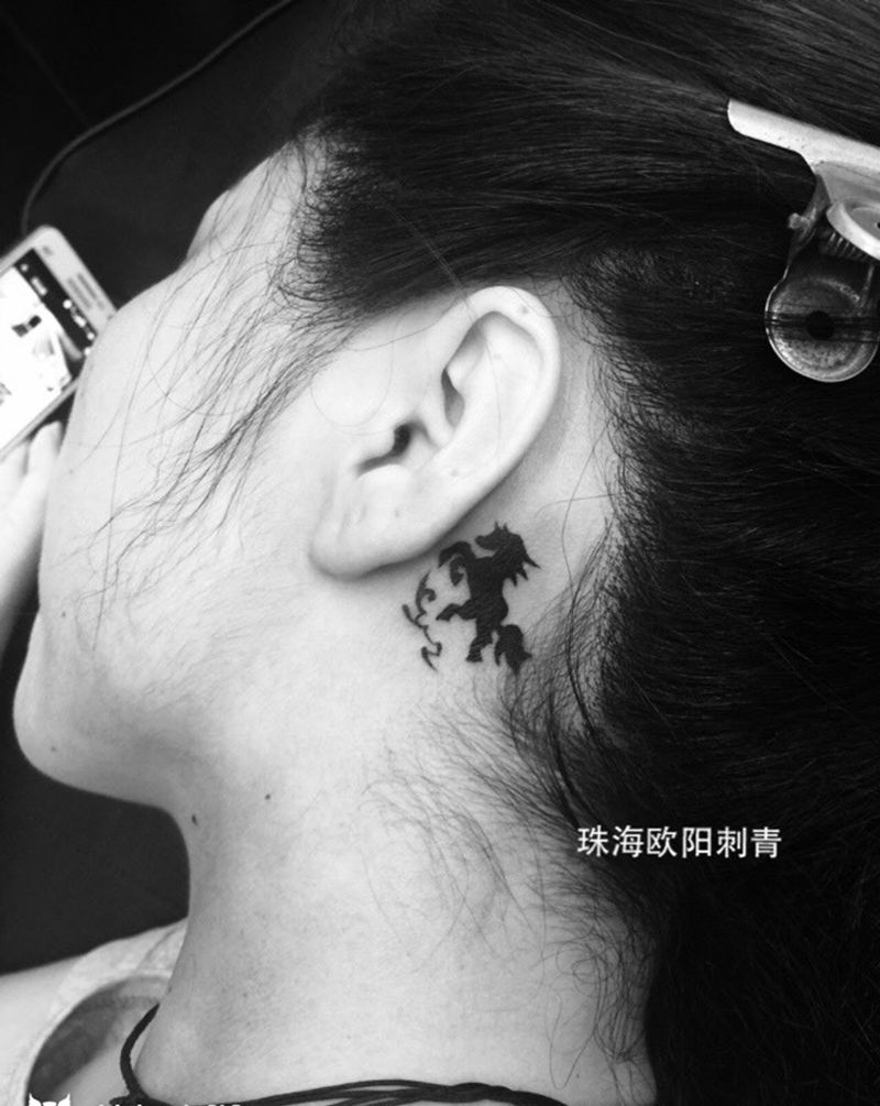 小清新纹身图片