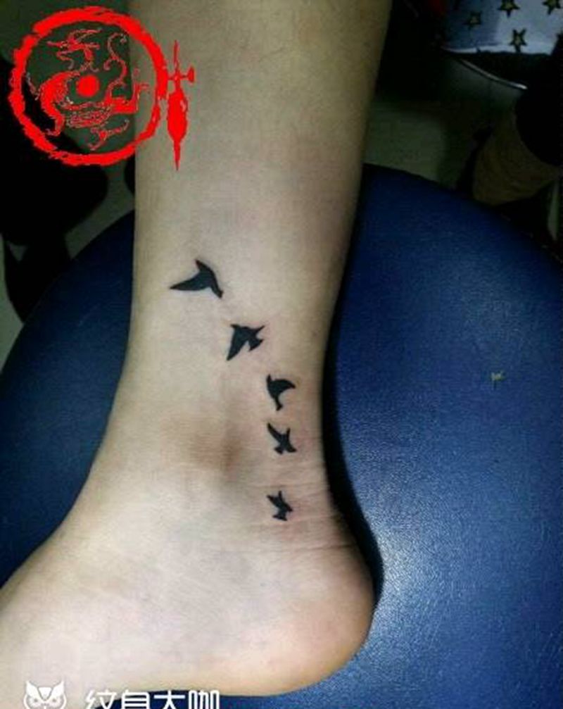 小鸟纹身图片