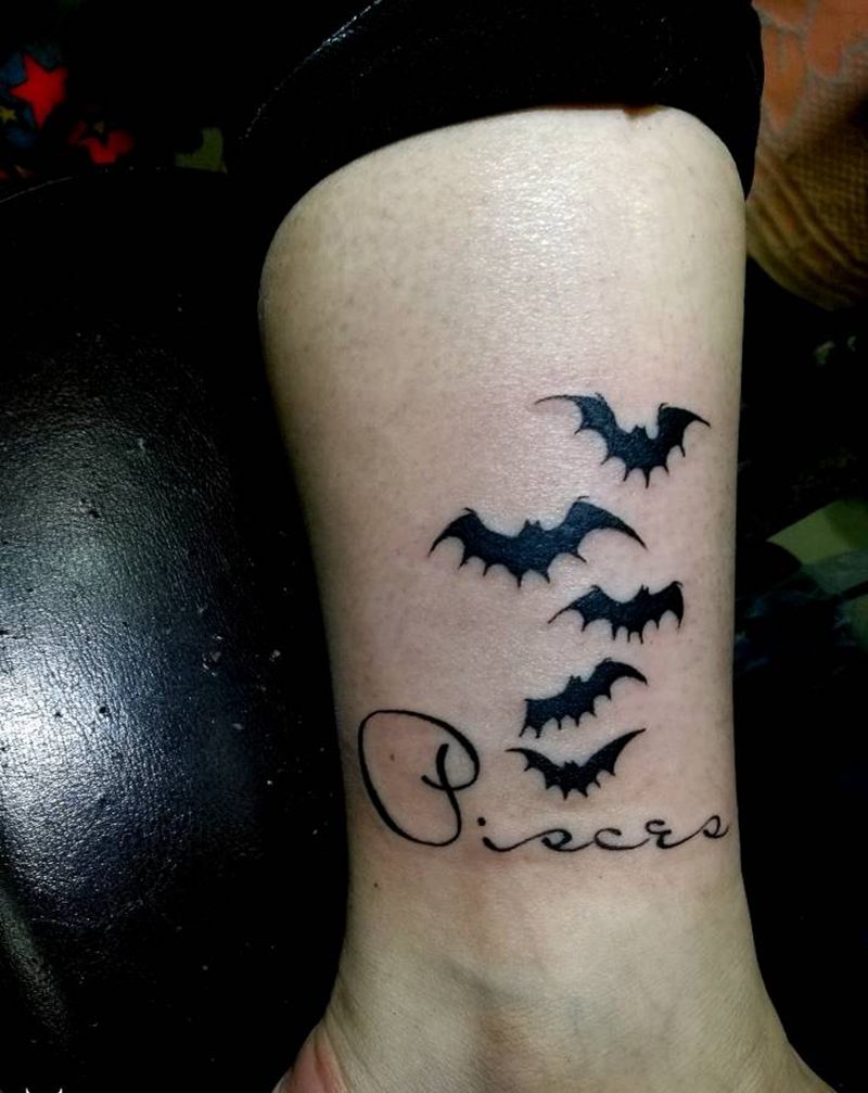 五福临门纹身图片