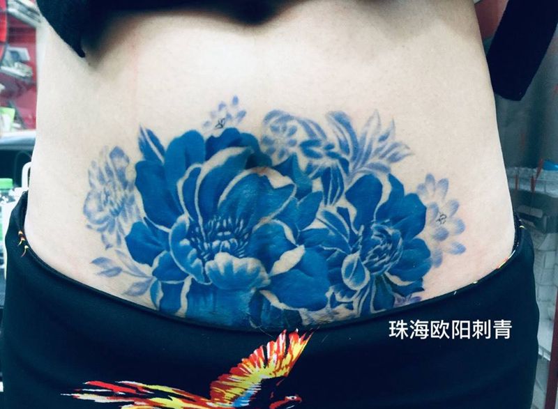 剖腹产纹身图片