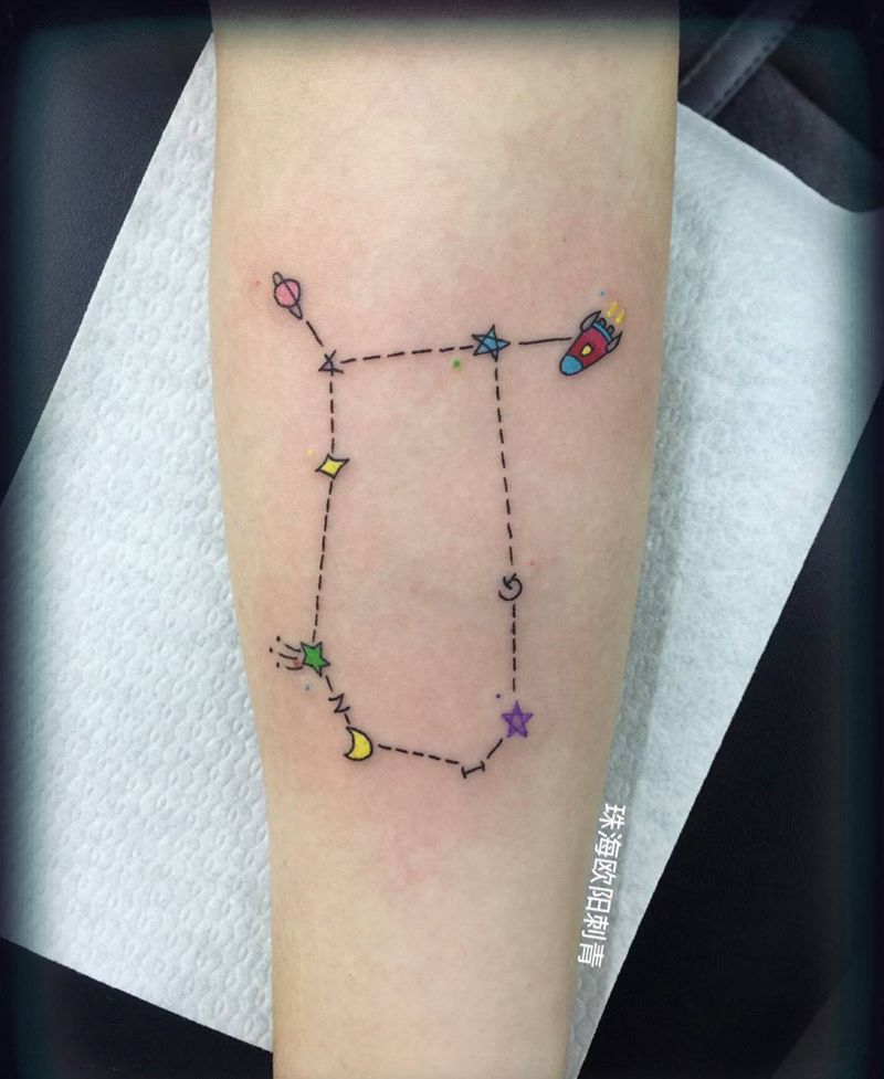 小清新纹身图片