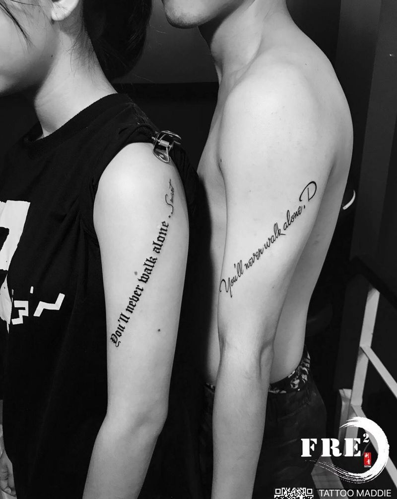 小字母纹身图片