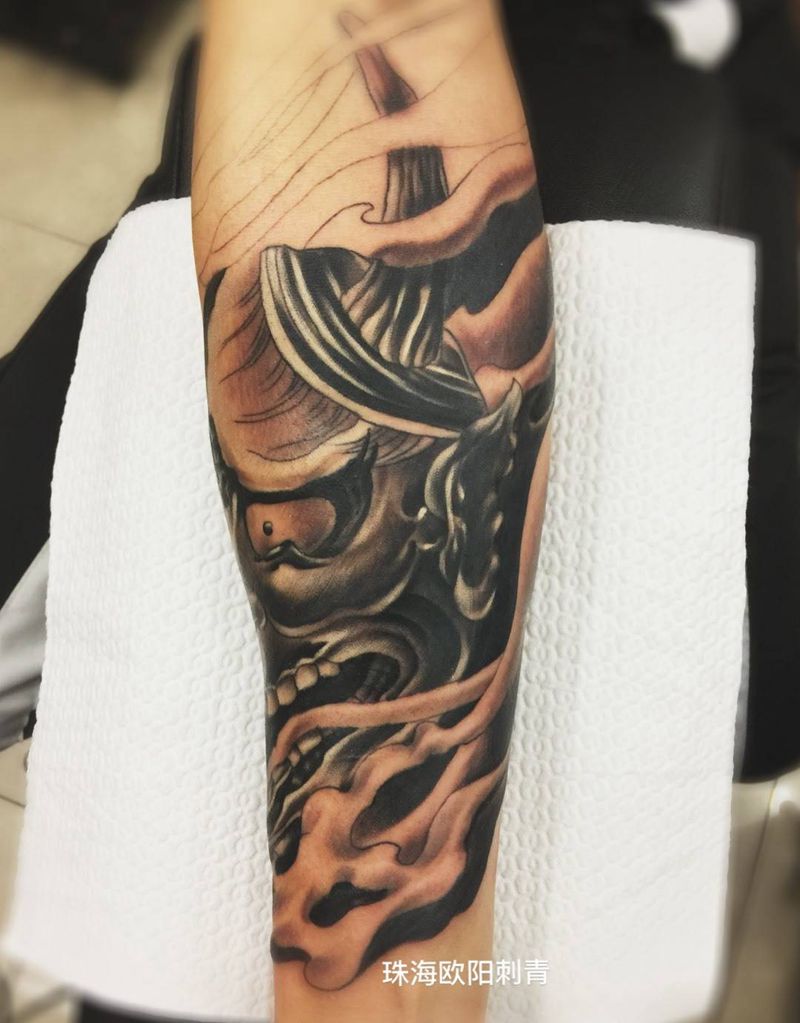 般若纹身图片