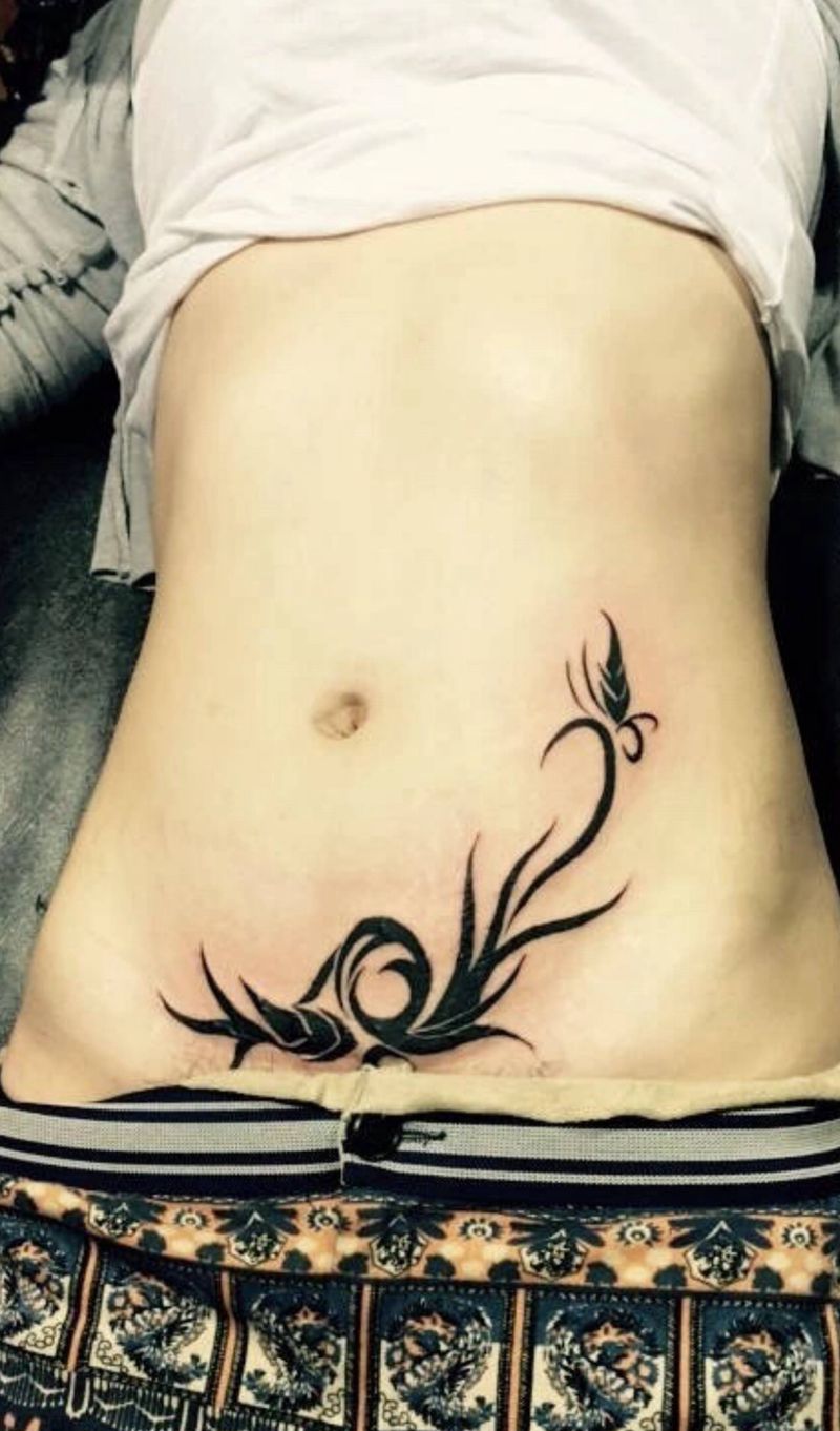 遮盖疤痕纹身图片