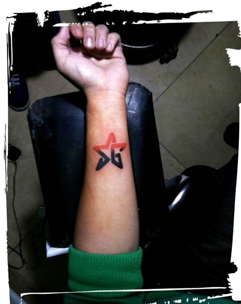 星星纹身纹身图片