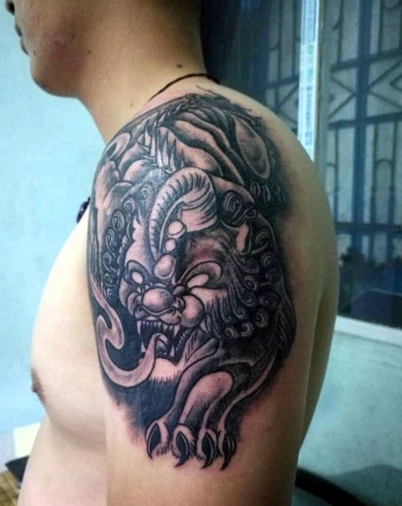 貔貅纹身图片