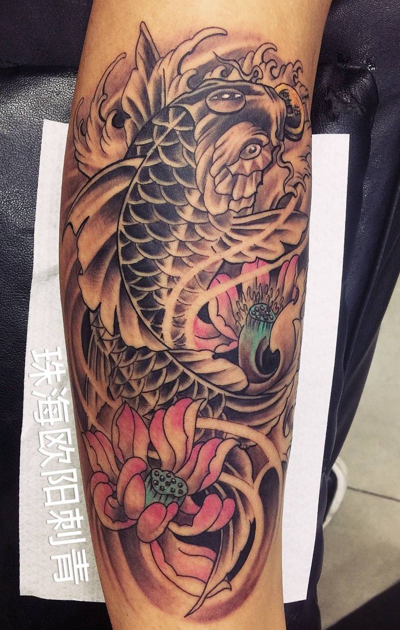 中秋作品纹身图片