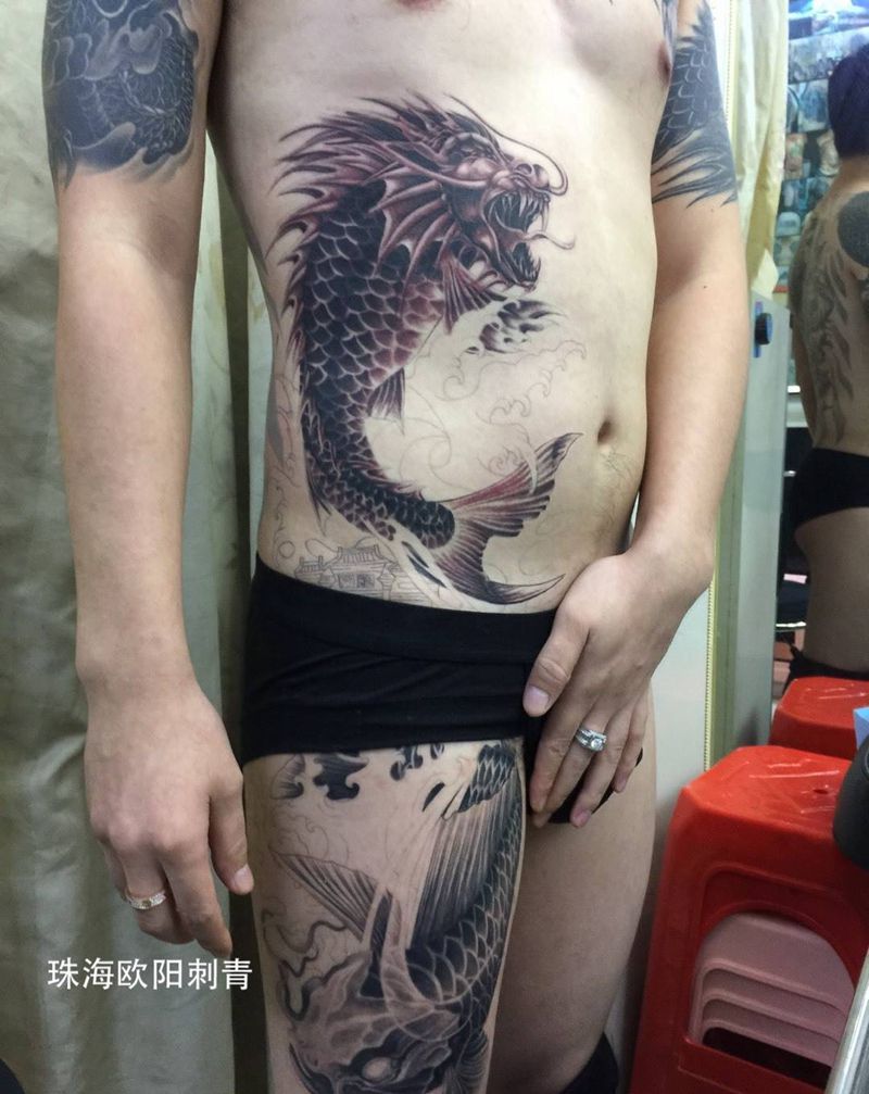 未完成作品纹身图片