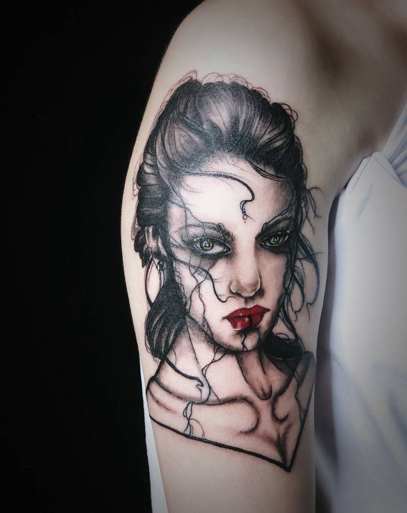 性感美女纹身图片