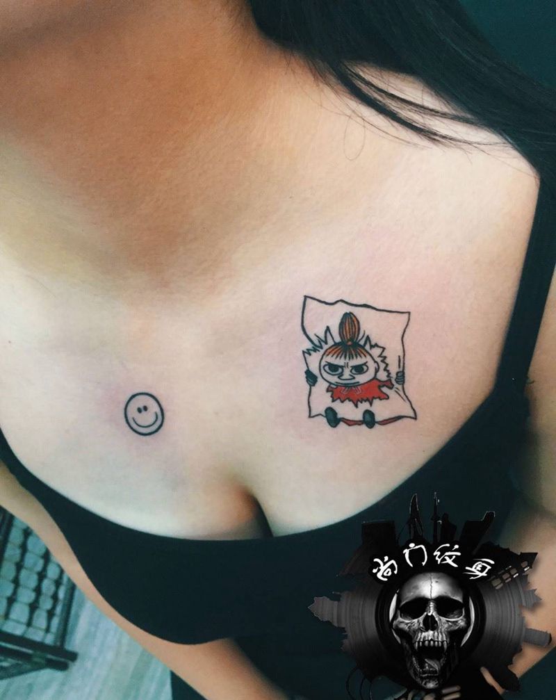 卡通纹身图片