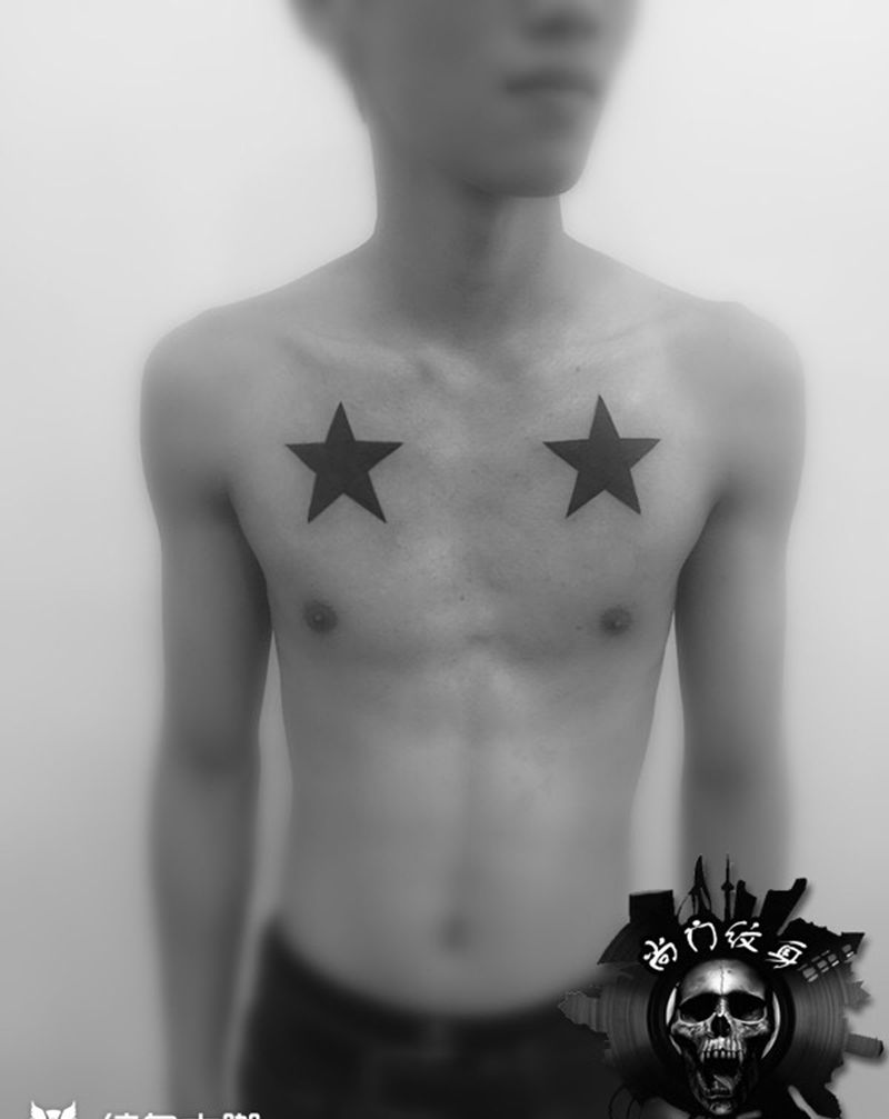 星星纹身图片