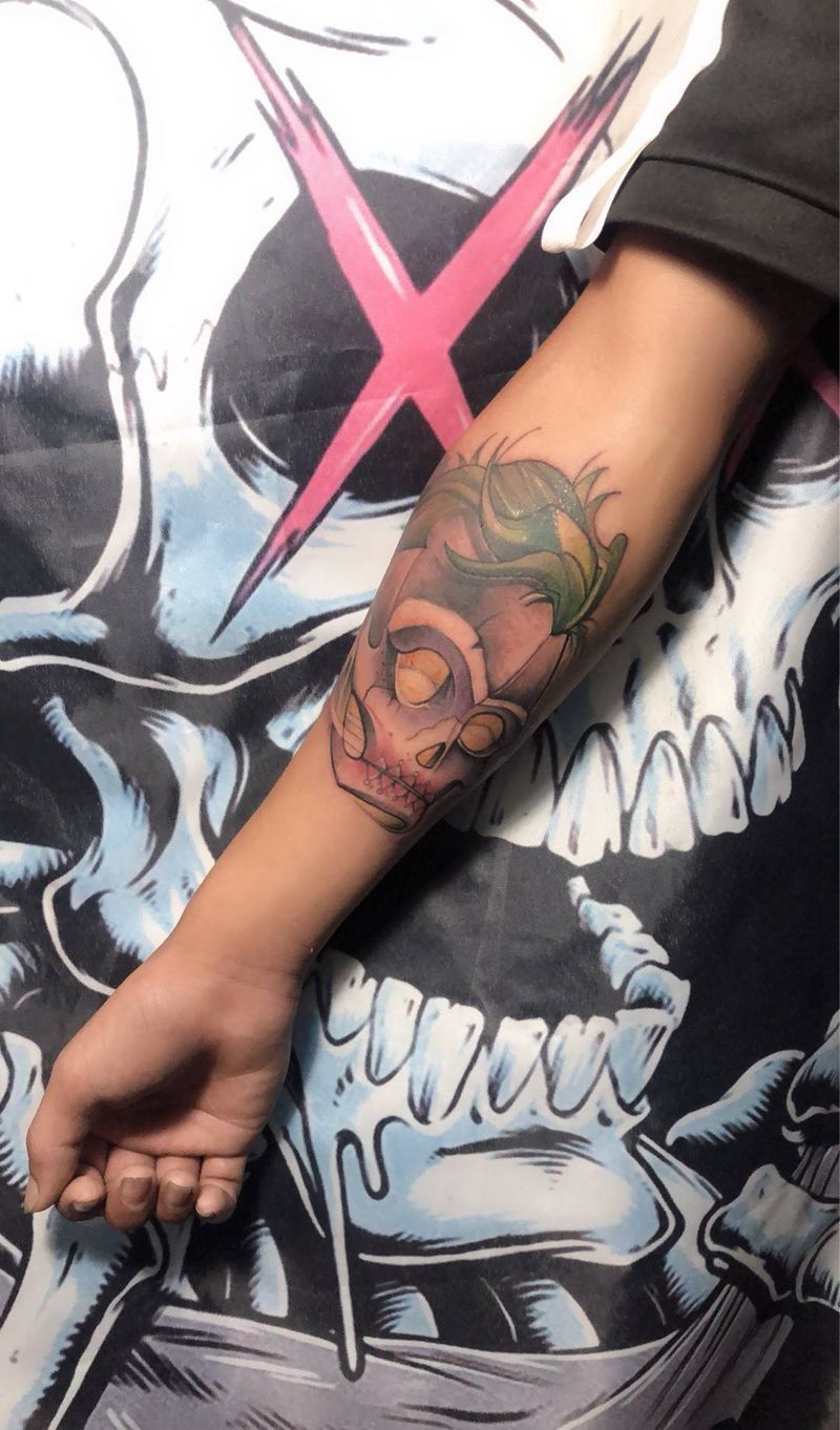 彩色小图纹身图片