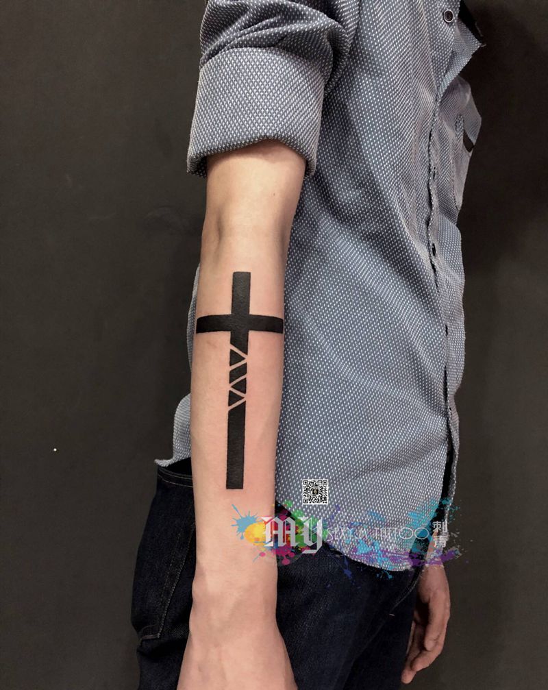 小清新纹身图片_手部纹身图案