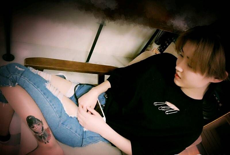 校园风格纹身图片