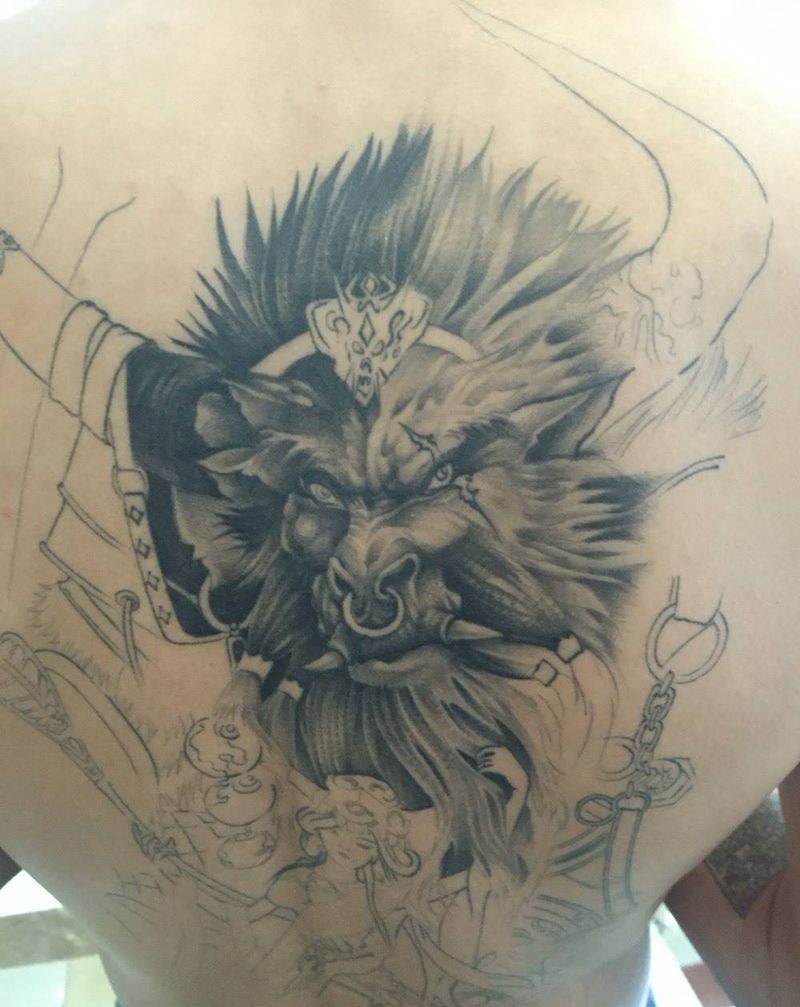 恢复对比纹身图片