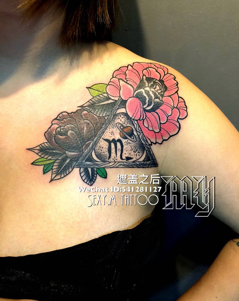 重彩纹身图片_成品欧美纹身图案