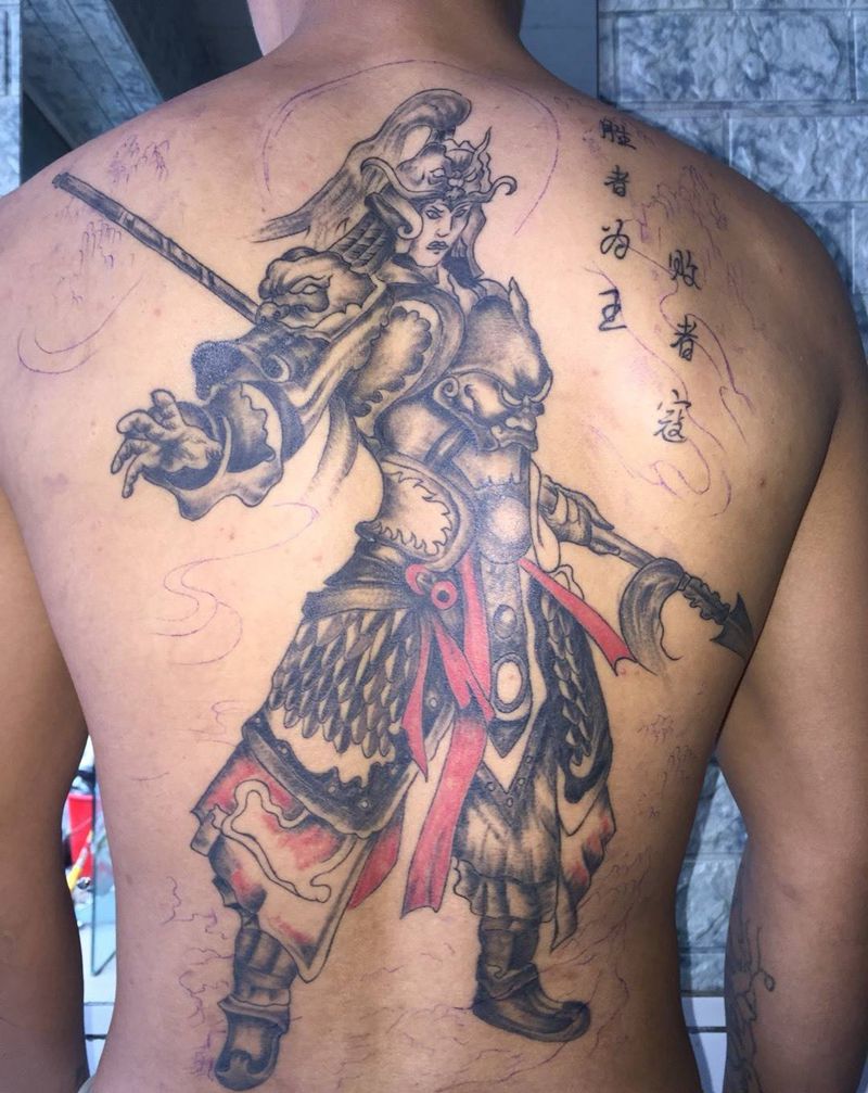 背景添加纹身图片