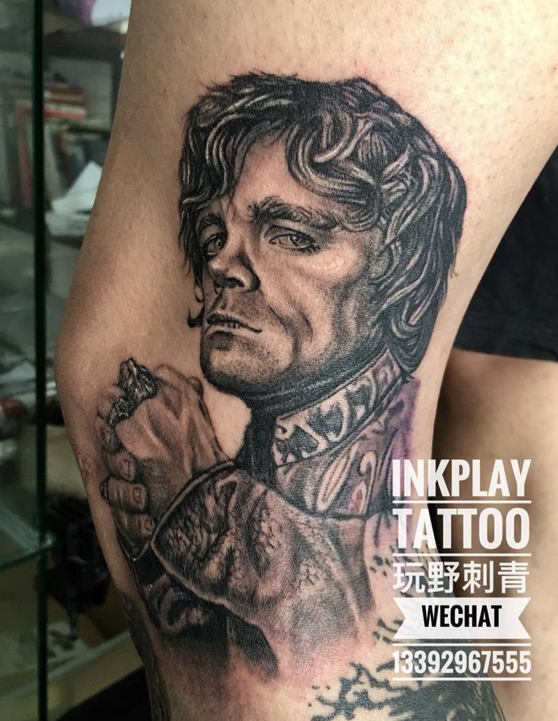 小恶魔 权力的游戏纹身图片