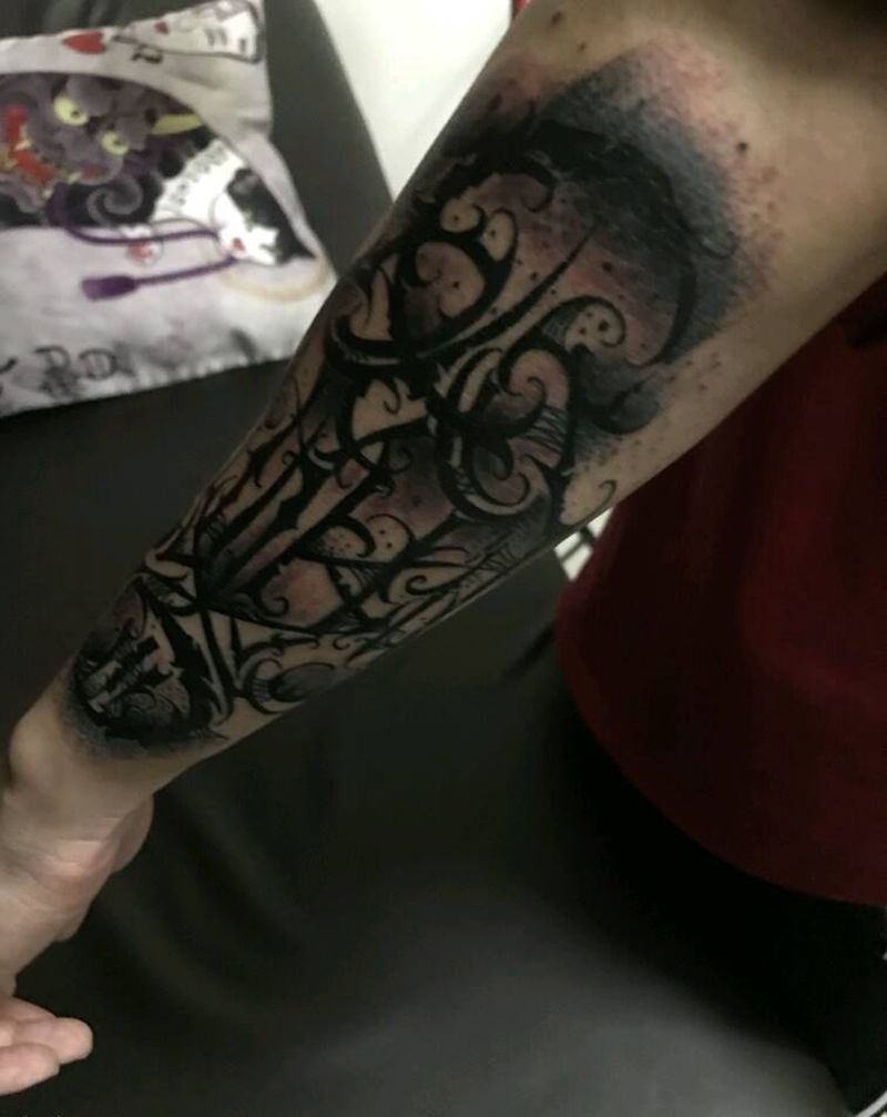 硬不硬？纹身图片