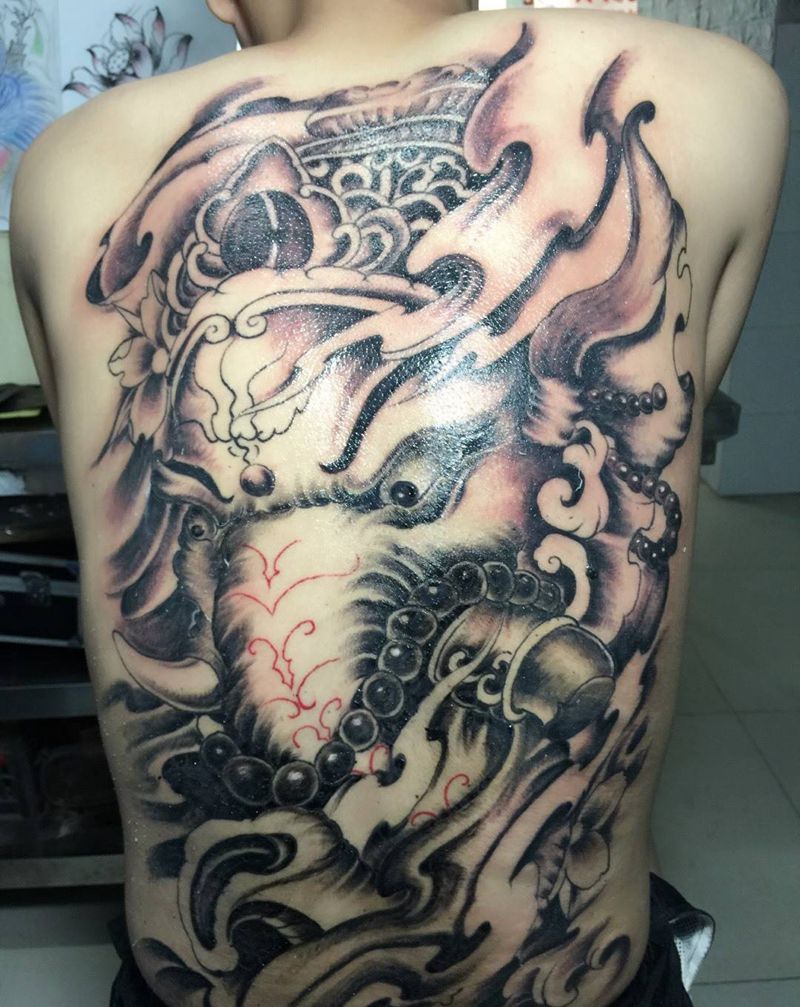 象神纹身图片