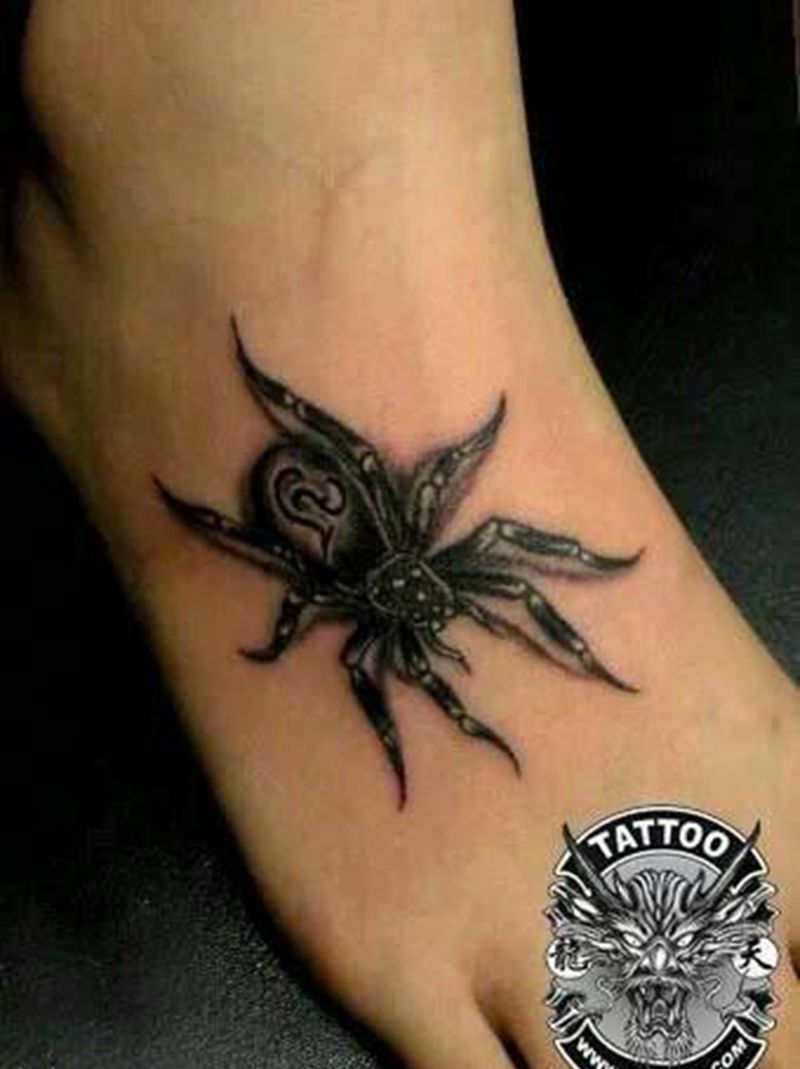 蜘蛛纹身图片