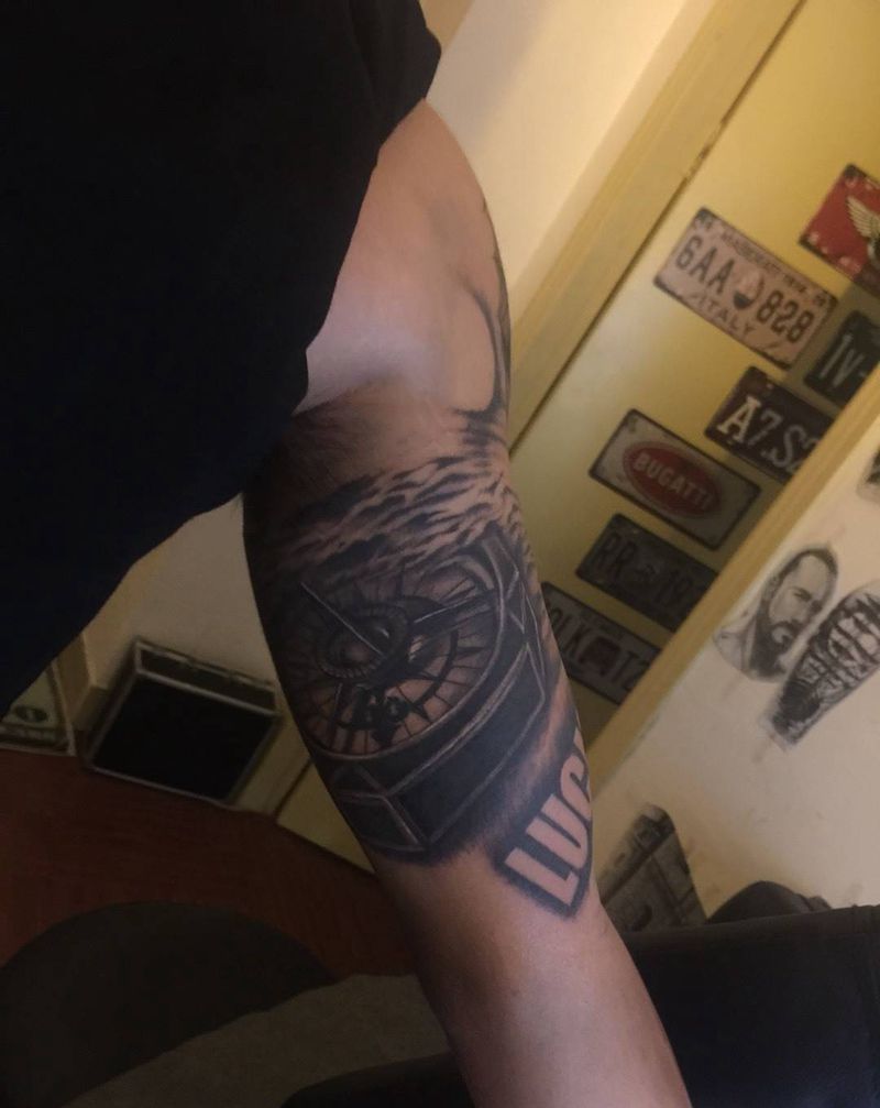 大臂全包纹身图片