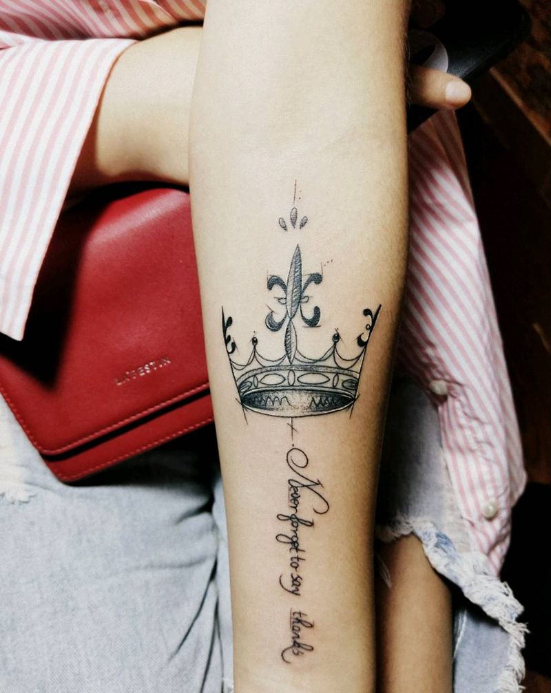 小清新纹身图片