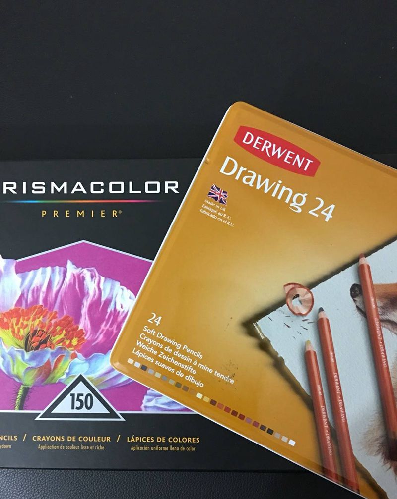 入彩铅坑啦纹身图片