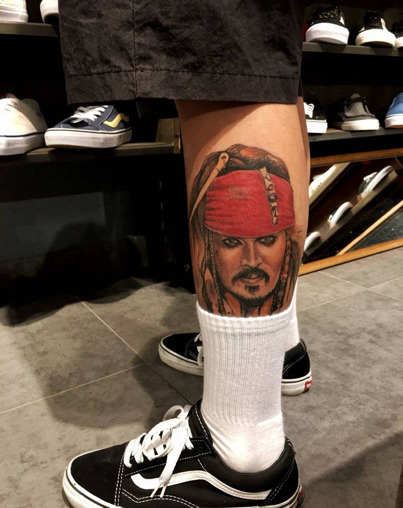 买家秀，恢复后的效果，彩色写实纹身图片