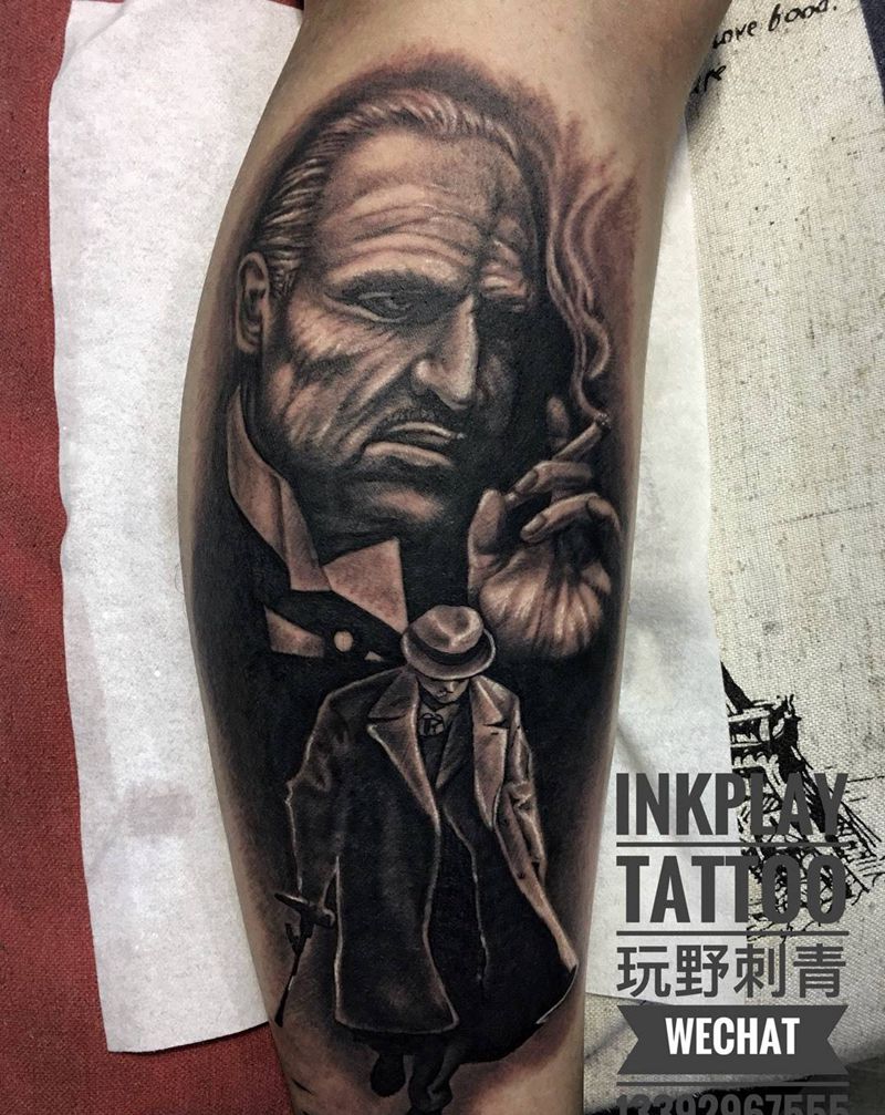 godfather  教父纹身图片