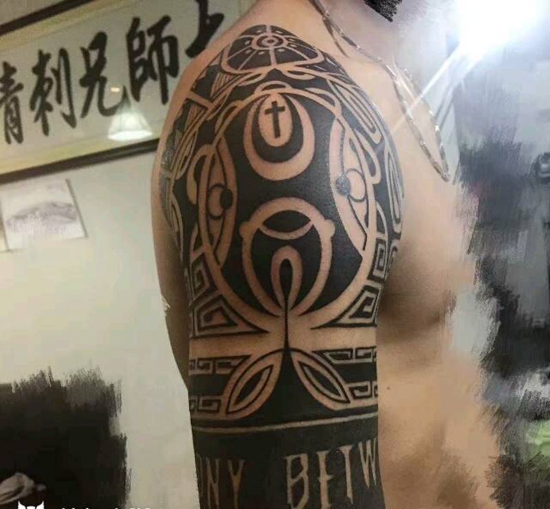 玛雅图腾纹身图片