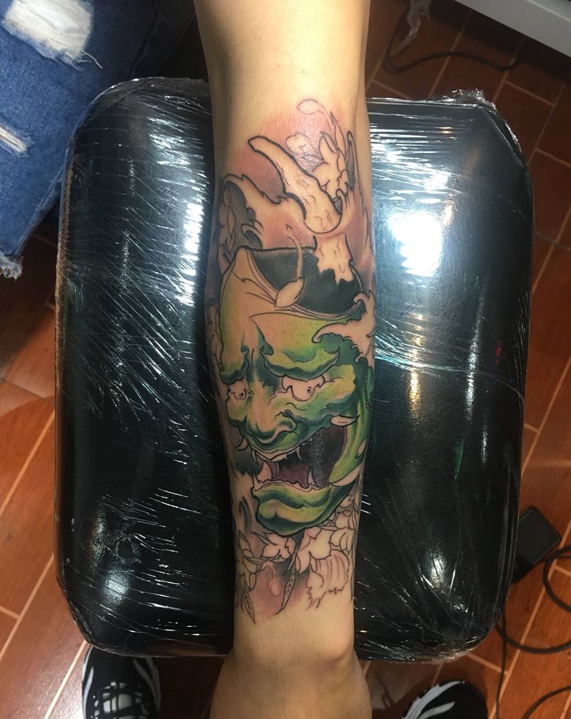 未完待续纹身图片_手臂新传统纹身图案