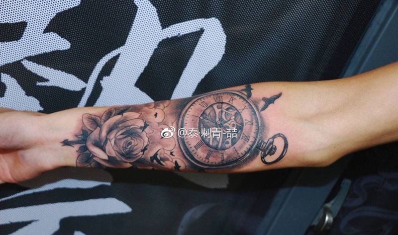 仿纹身图片_手臂纹身图案
