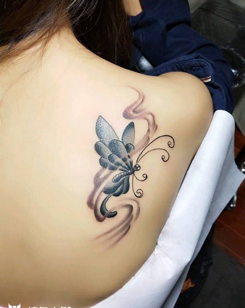 蝴蝶纹身图片