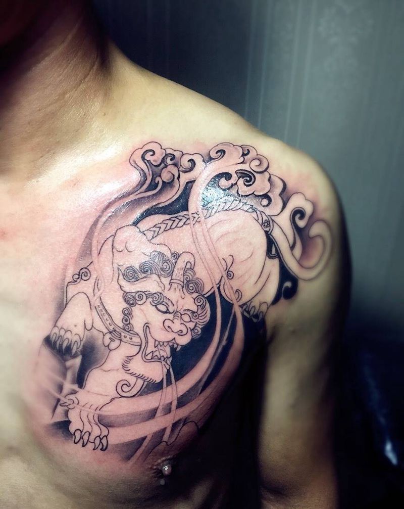 大师兄作品纹身图片