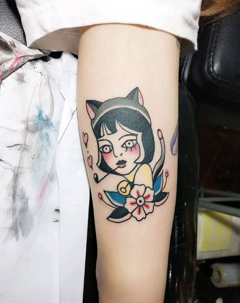 欧美小图纹身图片