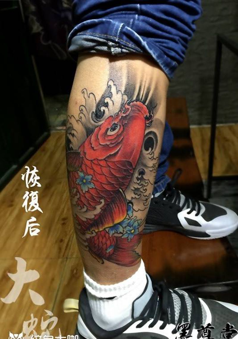 恢复后，比刚做好看！纹身图片