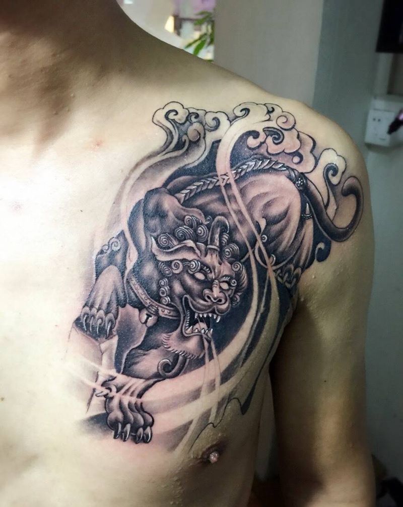 貔貅纹身图片