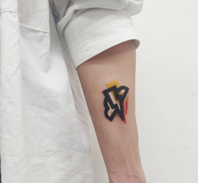 ⚡️☁️纹身图片_极简纹身图案