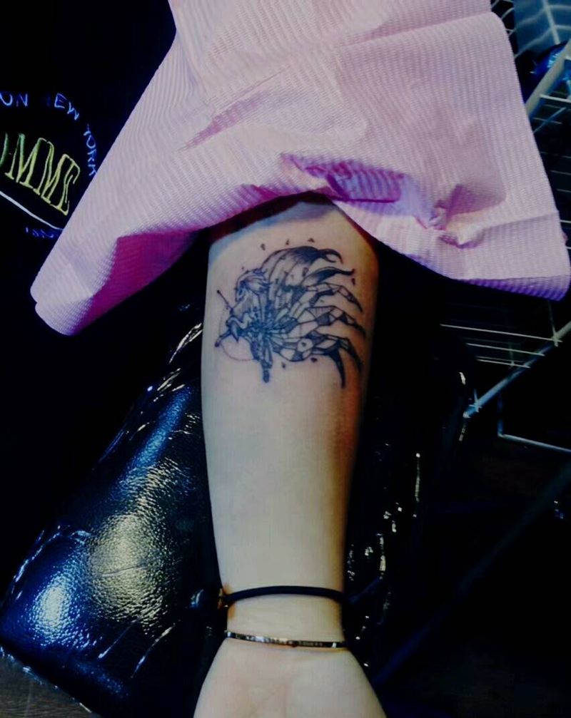 九尾狐纹身图片