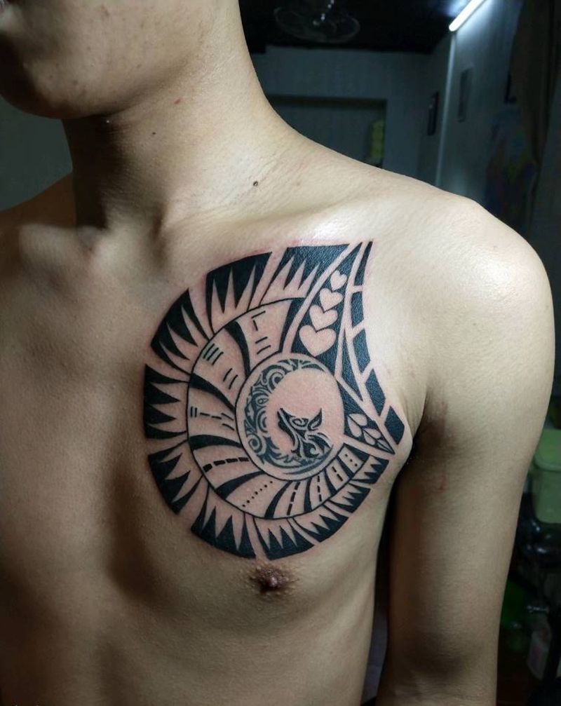 玛雅图腾纹身图片