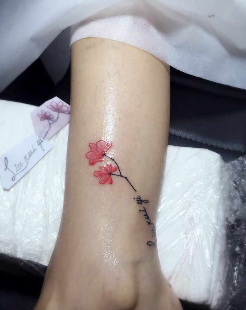 小清新纹身图片