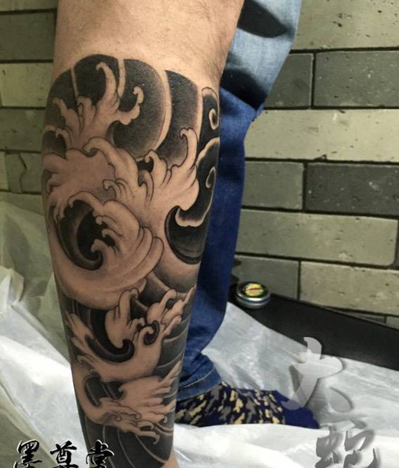 冒得鱼纹身图片