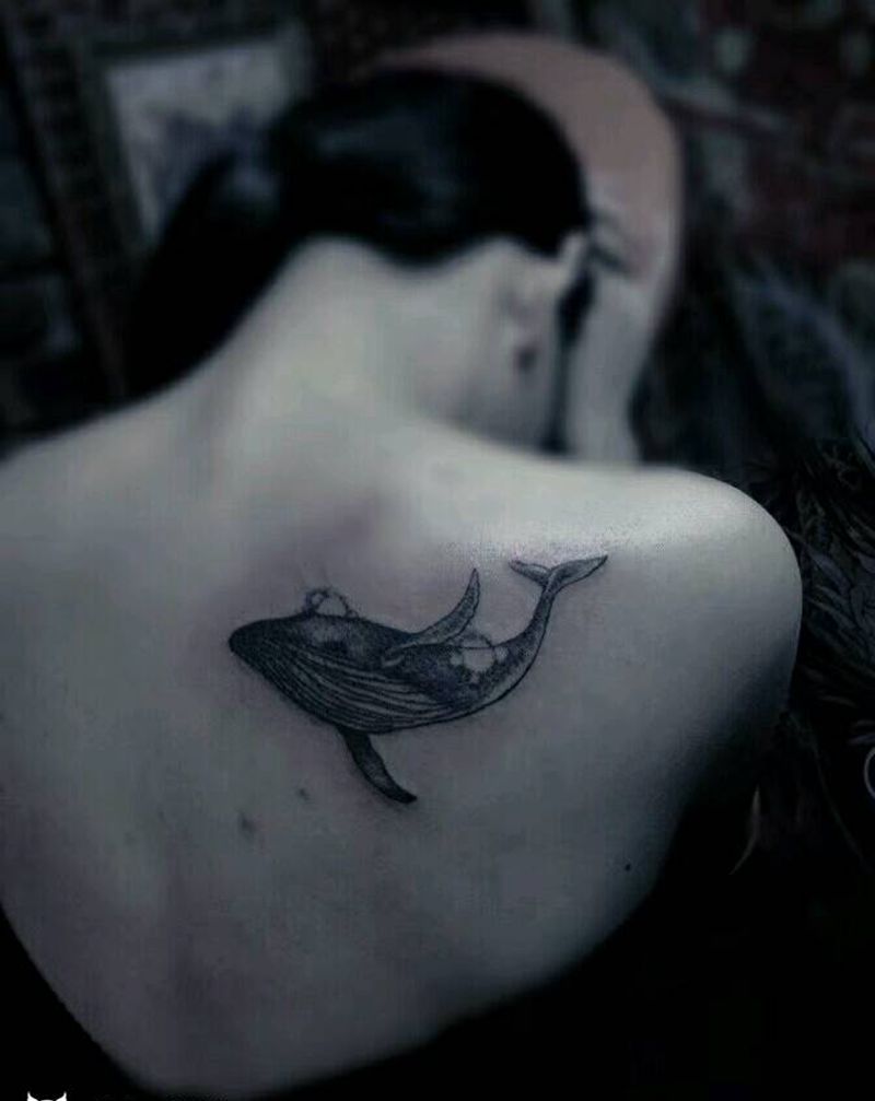 鲸鱼纹身图片