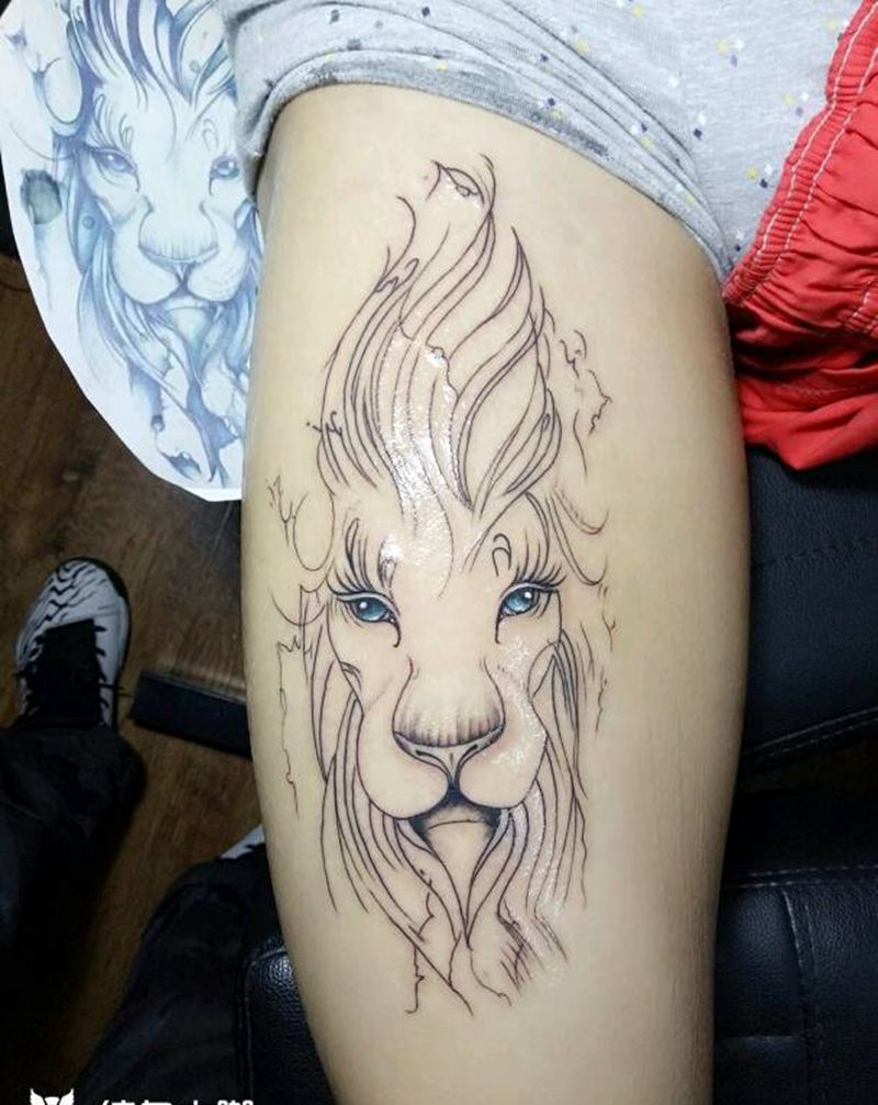 半成品纹身图片