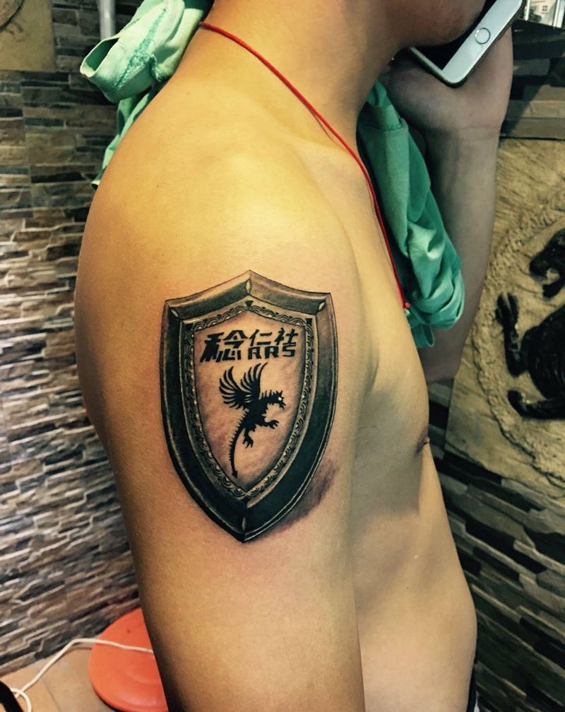 稔人社纹身图片