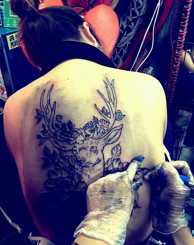 叫爸爸…叫妈妈纹身图片